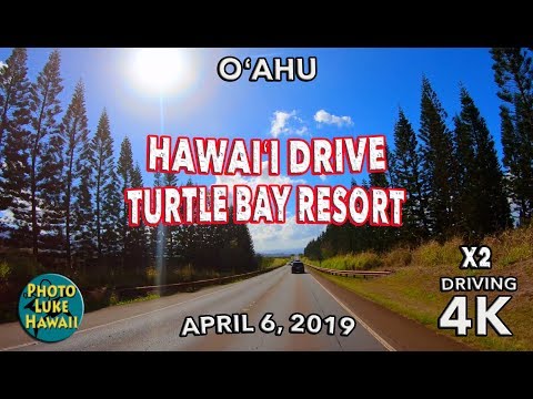 Hawaii Drive Turtle Bay Resort 4/6/2019