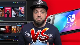 The TRUTH About Steam Deck vs. Nintendo Switch!