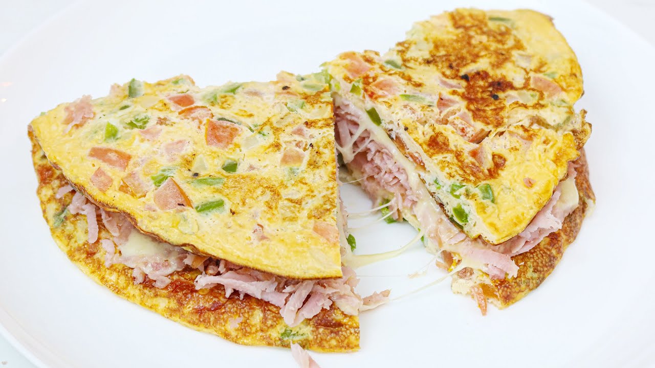 COMO FAZER OMELETE FÁCIL | A MELHOR OMELETE