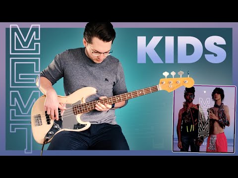 KIDS - MGMT | Bass Cover with Play Along Tabs