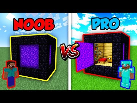 Minecraft NOOB vs. PRO: SECRET PORTAL CUBE in Minecraft! Minecraft NOOB vs. PRO: SECRET PORTAL CUBE in Minecraft!