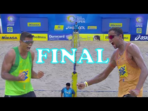 RENATO/ADRIELSON vs GUTO/ARTHUR Circuito Brasileiro de Vôlei de Praia OPEN 7 Etapa FINAL