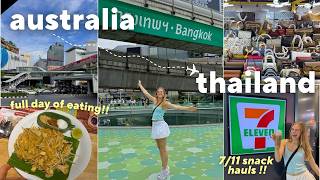 My First 24 Hours in Bangkok! 🇹🇭 Travel with me, Viral 7/11 snacks & Shopping at Mega Malls!