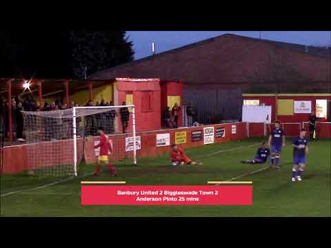 Archive Video - Banbury United 6 Biggleswade Town 4 - Tuesday 8th April 2014 - All the Goals