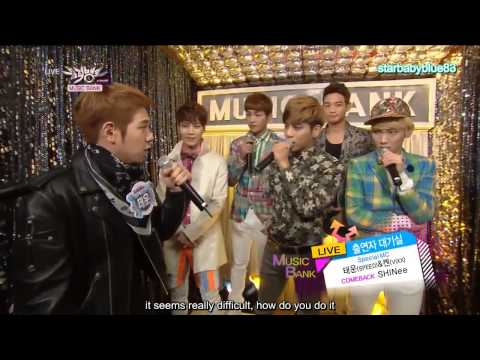 [ENG] 130222 SHINee - Music Bank Backstage Interview