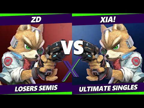 S@X 431 Losers Semis - ZD (Fox) Vs. Xia! (Fox) Smash Ultimate - SSBU