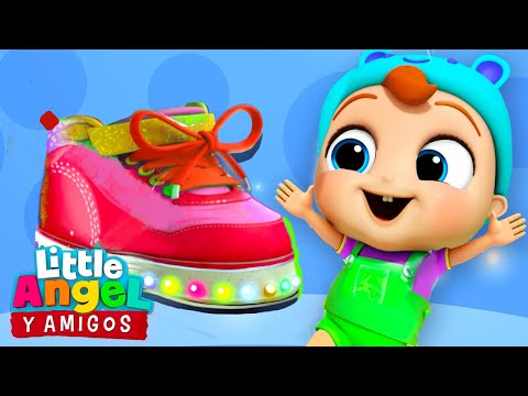 Mis Zapatos Son Nuevos 👟  | Canciones Infantiles | Little Angel  Y Amigos