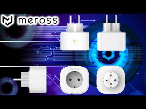 Išmanusis kištukas WiFi MEROSS MSS210EU Apple HomeKit video