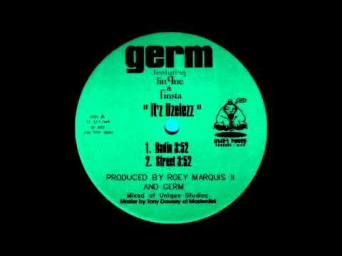 Germ Featuring Lin Que & Finsta ‎-- It'z Uzelezz (Street)