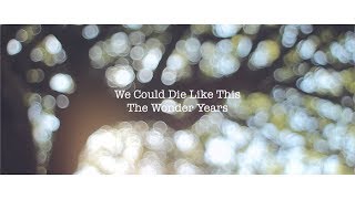 'We Could Die Like This' - The Wonder Years (No Insight Cover)