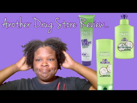 Garnier Fructis Curl Nourish Line Natural Hair Review...