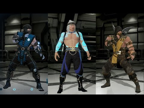 (247_2_) Scorpio - Sub Zero - Liu Kang - Tekken 7 ( Uchiha x24 ) PC sin Grafica