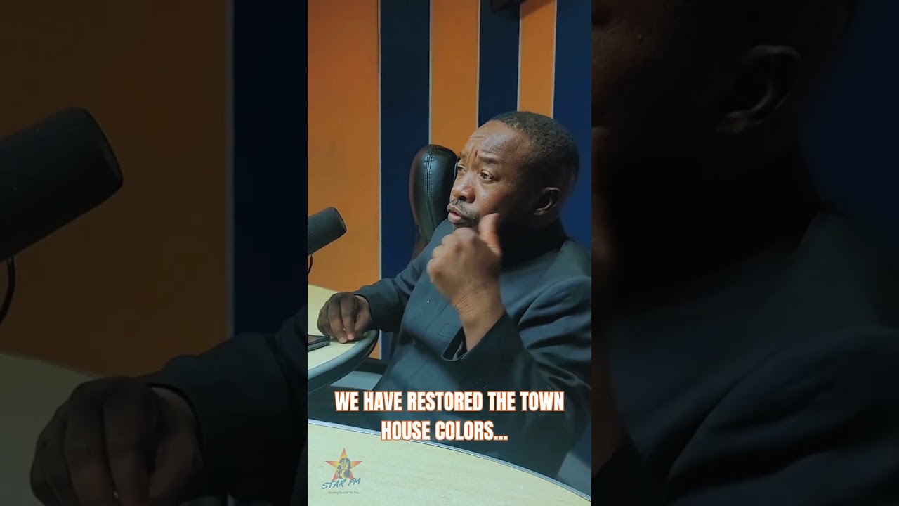 City of Harare Mayor Jaco Mafume with Linda Muriro on Muriro on Monday.