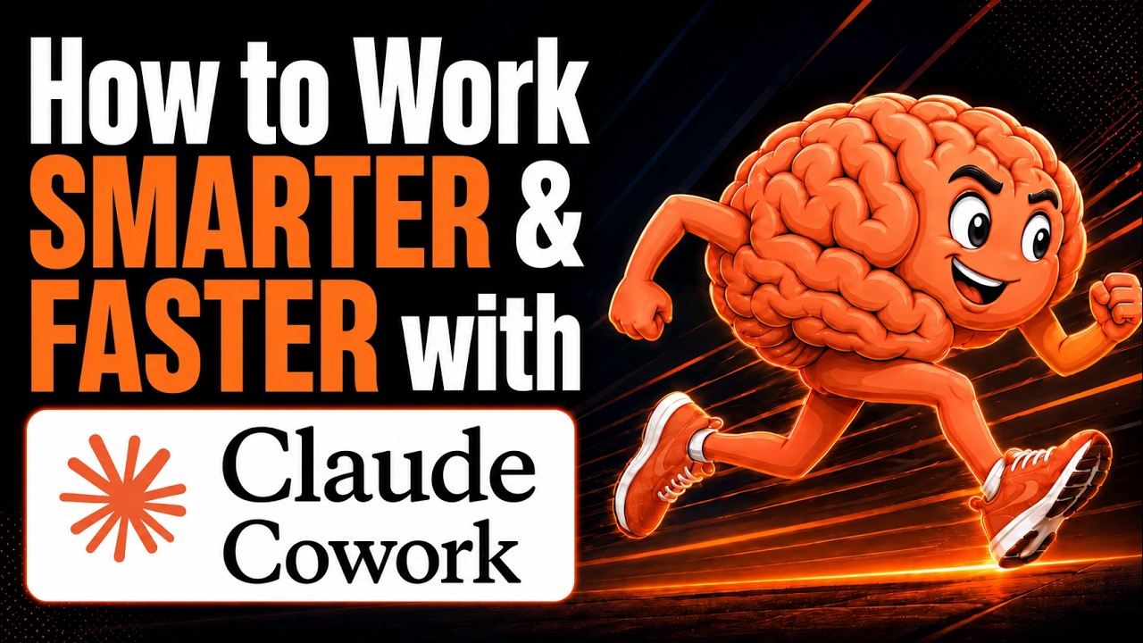 How to Work Smarter and Faster with Claude Cowork by Dan Olsen (Tutorial Video)