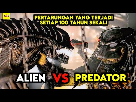 Pertarungan Predator Prasejarah Melawan Alien - ALUR CERITA FILM Alien Vs Predator