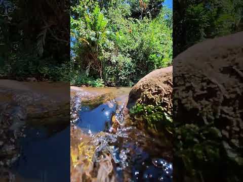 Rio que divide El Tránsito, San Miguel  de Concepción Batres, Usulután