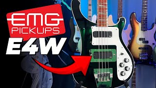 Video thumbnail for EMG E4W Pickups in a Rickenbacker 4003 by The Bass Channel