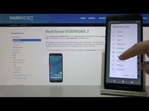 Alarm Tones on Fairphone 3 | Available Sounds of Alarms