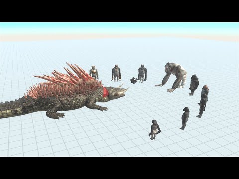 Lizzie Rampage vs Every Faction - Animal Revolt Battle Simulator