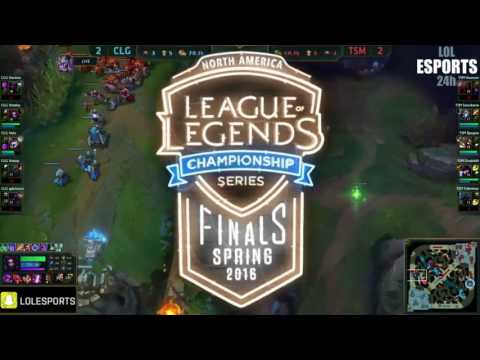 CLG vs TSM LOL Esports | Game 5 LCS Spring Playoffs Finals:Counter Logic Gaming vs TSM