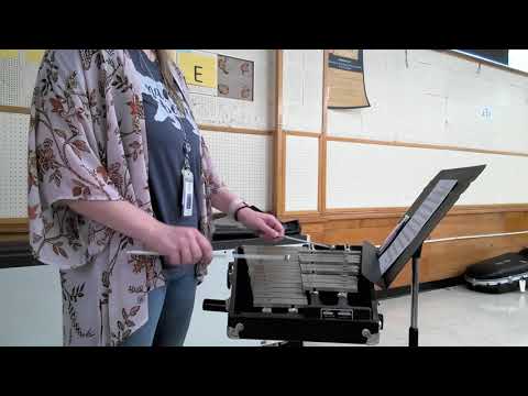 "Joy!" arr. by Patrick Roszell - Flute part played on bells- 103BPM