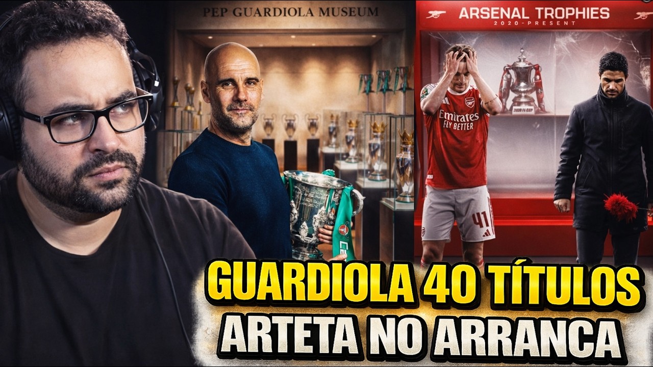 🔥GUARDIOLA 40 TÍTULOS y VUELVE a DESTRUIR al ARSENAL de ARTETA