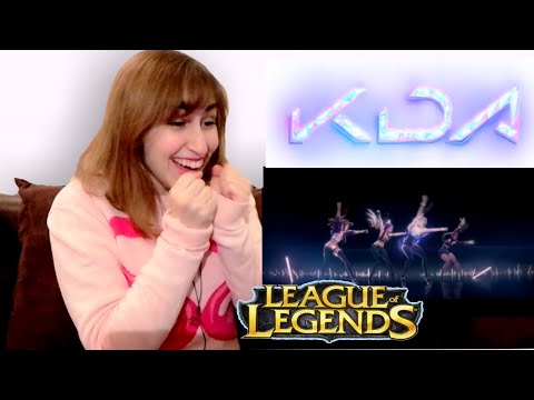 KPOP FAN REACTION TO LEAGUE OF LEGEND'S KDA! (Cyber Blackpink!)