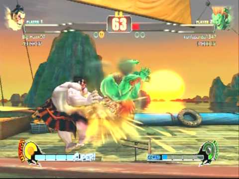 Street Fighter 4: vs. kungfupanda1348 - Honda Hands!