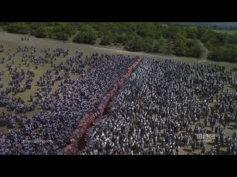 The final battle among vikings and saxons - The Last Kingdom
