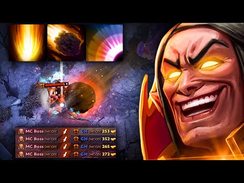 MIRACLE- INVOKER EXORT BUILD + EULS COMBO | Dota 2 Invoker
