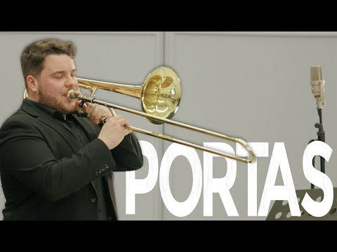 Portas for tenor trombone and piano by Ricardo Mollá - Sergio Manteiga (trombone)