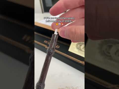 A real fire wand! 🔥