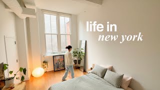 LIFE IN NYC | a cozy week in my new apartment and  life update