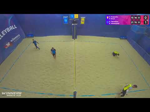 23:55 D.Karpenko / P.Koval - A.Yermakov / R.Voloshchuk | Winners Beach Volleyball
