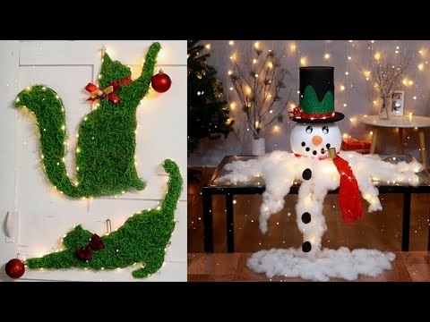 11 Unique DIY Christmas Decoration Ideas at Home -...