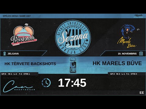2023 11 19 | HK TĒRVETE BACKSHOTS (TRV) - HK MARELS BŪVE (MBV) | EE