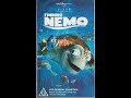 Opening To Finding Nemo 2004 VHS Australia