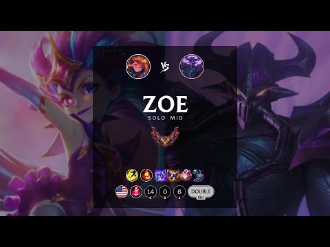 Zoe Mid vs Kassadin - NA Grandmaster Patch 12.17