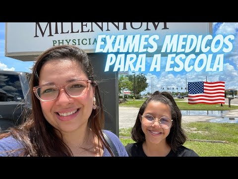 EXAME MÉDICO PARA A ESCOLA NOS EUA ! FOMOS FAZER UM TESTE FÍSICO QUE CUSTOU 35 DOLARES