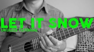 Let It Snow - Dean Martin - EASY Ukulele Tutorial - Chords - How To Play