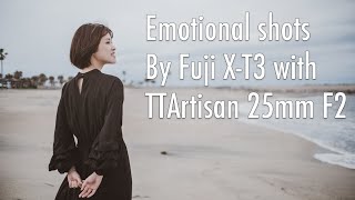 【ポートレート】銘匠光学 TTArtisan 25mm f/2を使ったアーティスト写真の撮り方【FUJIFILM X-T3】