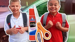 JAYDEN &amp; KAYLEN&#39;S FIRST DAY OF SCHOOL VLOG!!! THEY 1v1 (EXTREME PUNISHMENT!!) BACK TO SCHOOL VLOG!