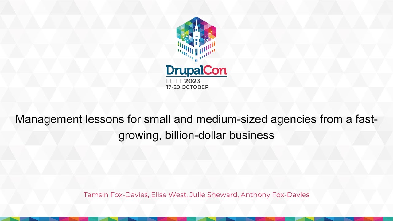 Management lessons for small and medium-sized agencies from a fast-growing, billion-dollar business