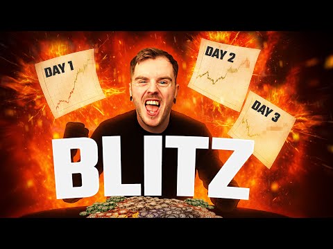 Bluffing The River For THREE TIMES THE POT in Blitz!