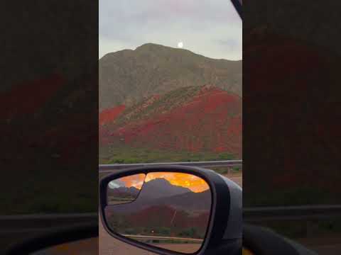 Atardecer Cuesta de Miranda Chilecito, La Rioja - Argentina #argentina #sunset