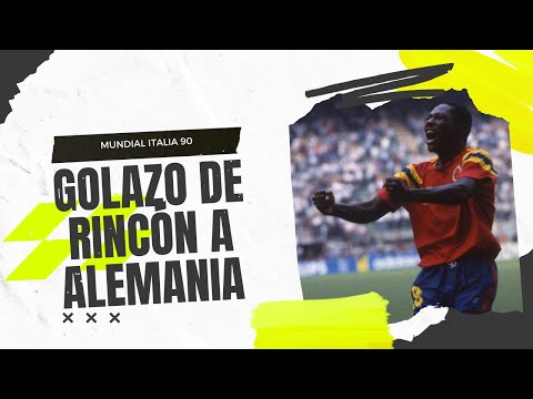 COLOMBIA 1-1 ALEMANIA-MUNDIAL ITALIA 1990🏆⚽🏆