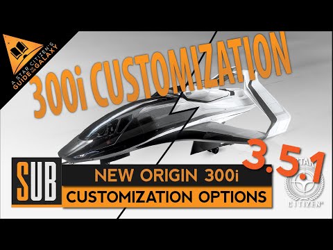 New Origin 300i | Customization Options | Star Citizen 3.5.1