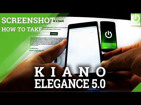 How to Take Screenshot on KIANO Elegance 5.0 - Android Screenshot