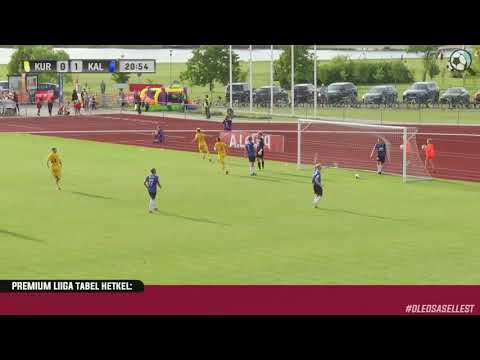 Premium liiga 14. voor: FC Kuressaare - Tallinna JK Kalev 2:2 (2:2)
