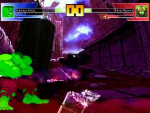 Rare Akuma Defeated by Hulk